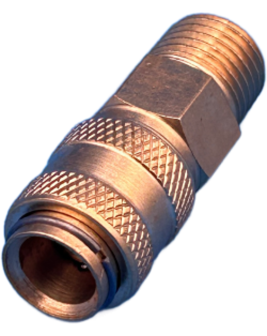 Quick Connector 1/8 Female Brass Coupler To 1/4 Male NPT