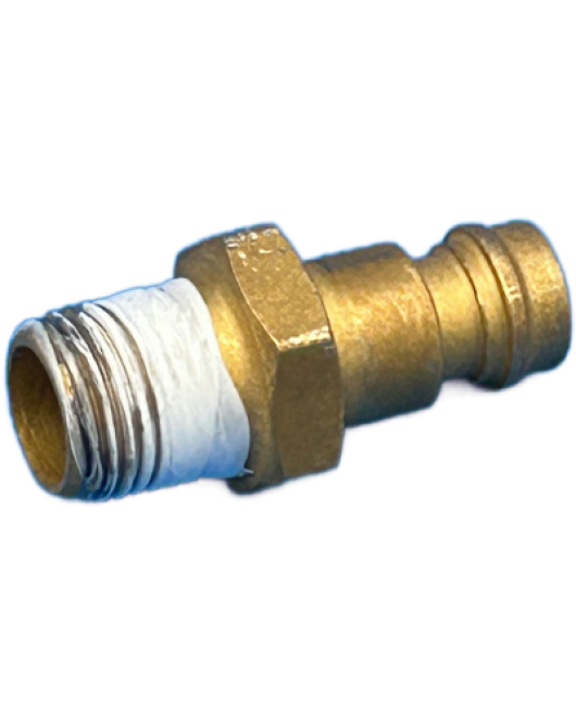 1/8 Male Plug With Male Thread